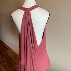 BCBG tank with back train. New without tags.